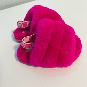 Ugg Baby Sandals - Fluff - Size 12-18 months